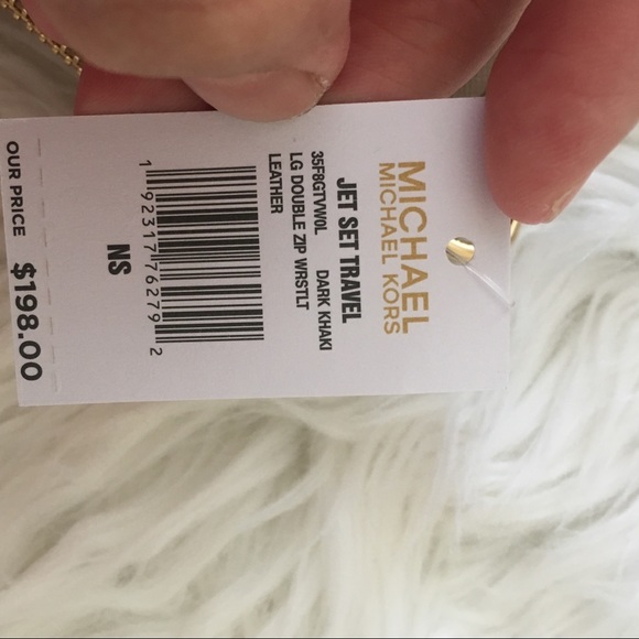 New Michael Kors jet set double zipper Wristlet - Picture 6 of 6